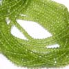 This listing is for the 1 strand of AAA Quality Peridot Micro faceted rondelles in size of 6 mm approx.,,Length: 15 inch